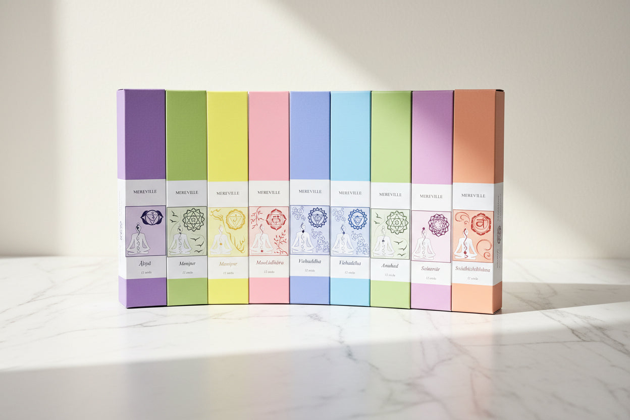 Chakra incense X7 Set