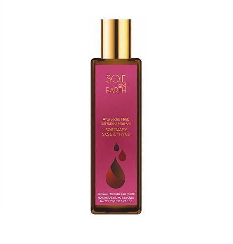 Rosemary Sage Thyme Hair Oil |Ayur Organic