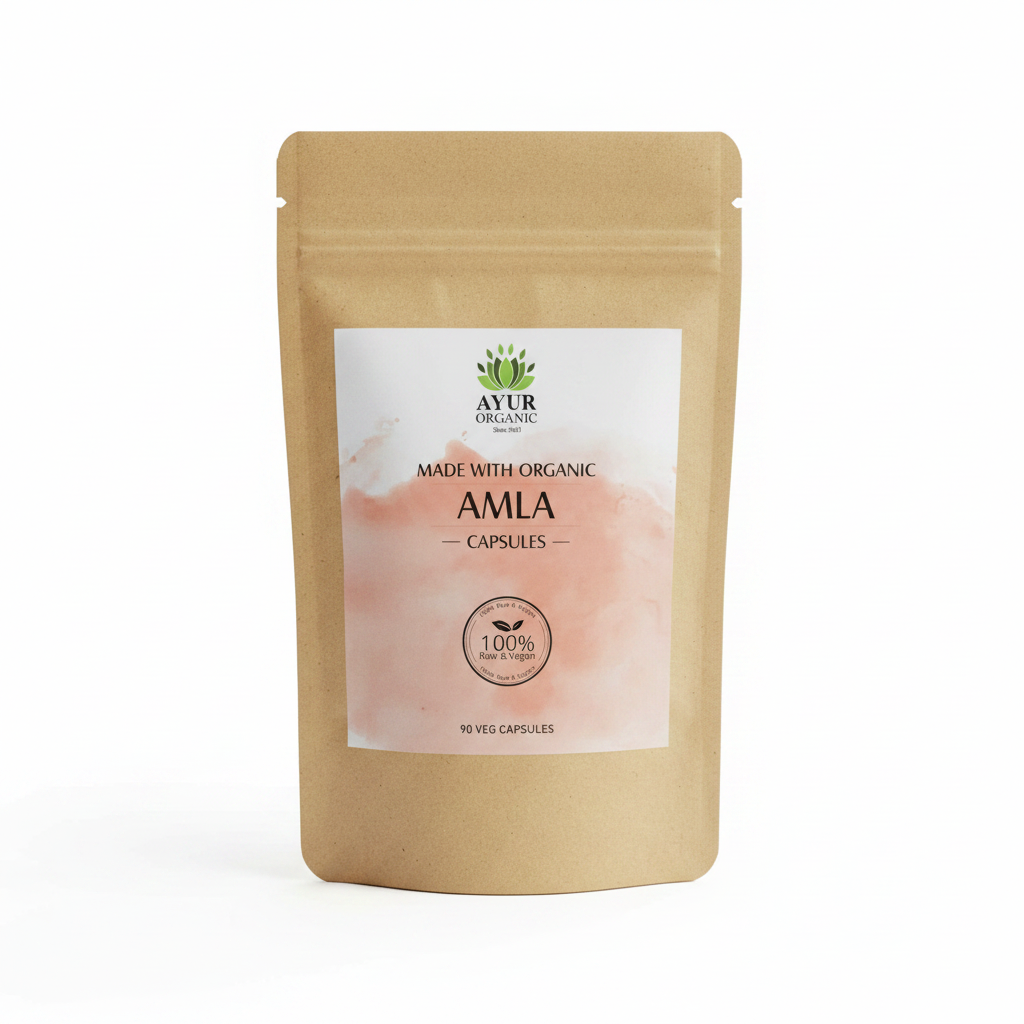 Pure Organic Amla Capsules | Ayur Organic