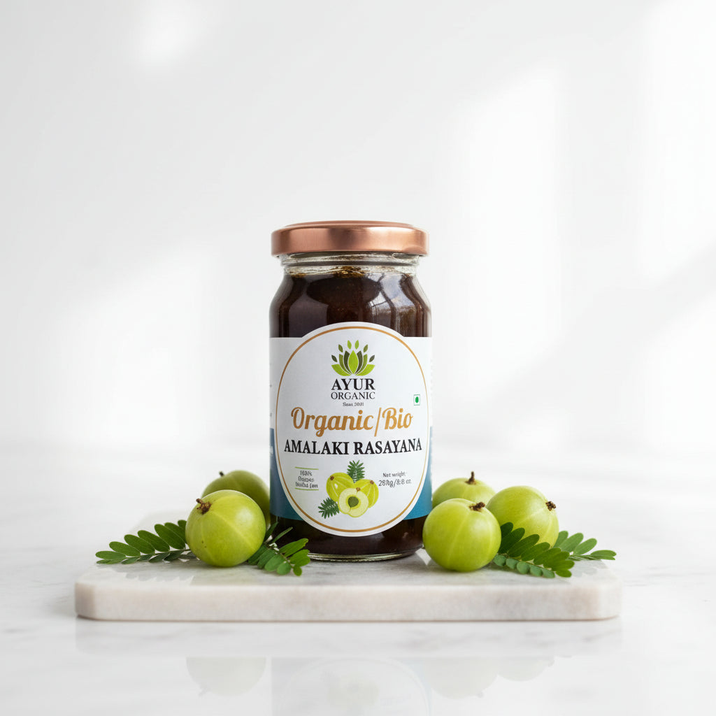 Amla Jam Organic – vitamin‑C rich Ayurvedic rejuvenating herbal jam
