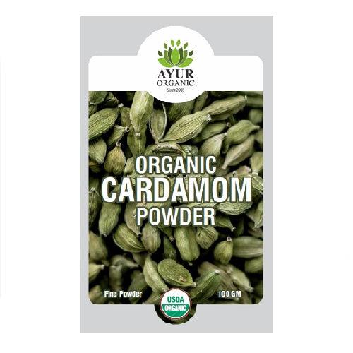 Cardamom Powder Organic 100gm – aromatic organic spice powder for flavour and digestion