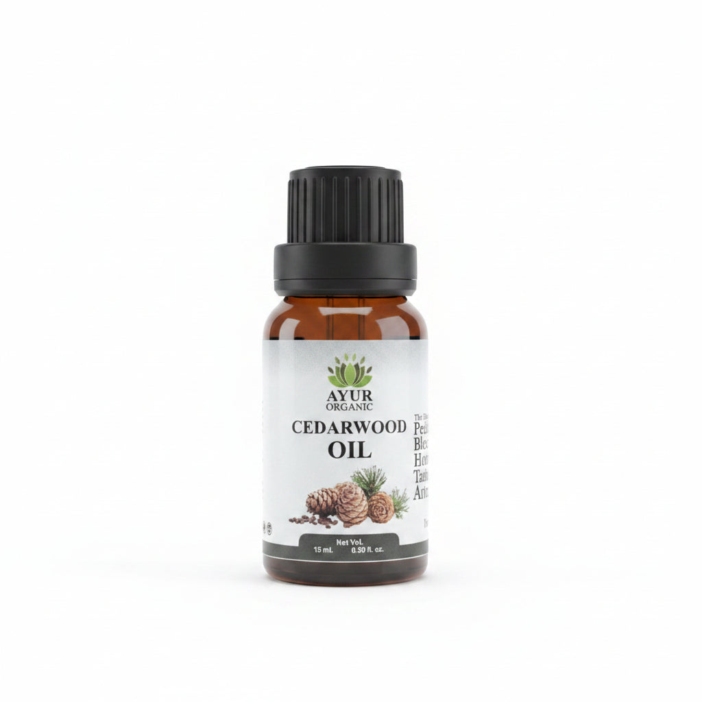Cedarwood Essential Oil 15ml – grounding aromatic essential oil for calm and clarity