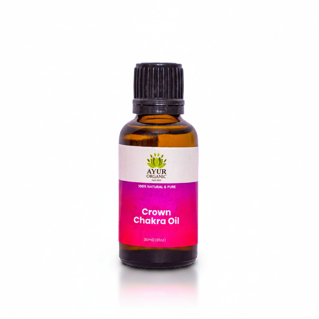 Ayur Organic Crown Chakra Oil