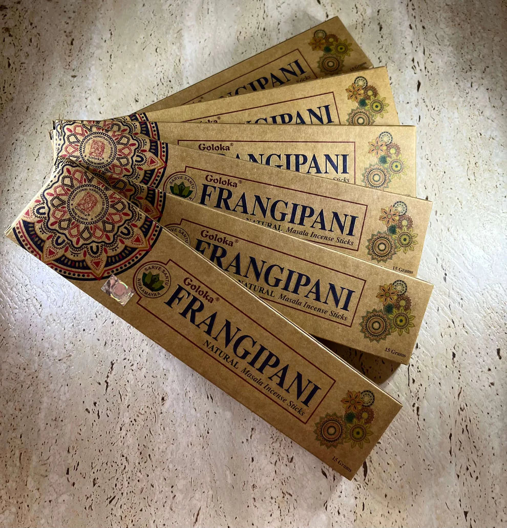 Goloka Organic Frangipani Incense