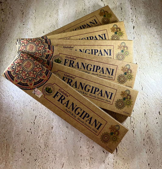 Goloka Organic Frangipani Incense