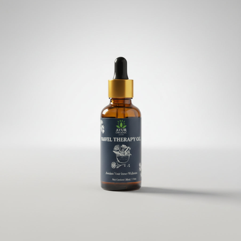 Navel Therapy Oil 30ml – Ayurvedic belly‑button oil for digestion and skin nourishment