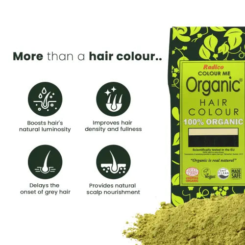 Radico Organic Hair Colour products benefits