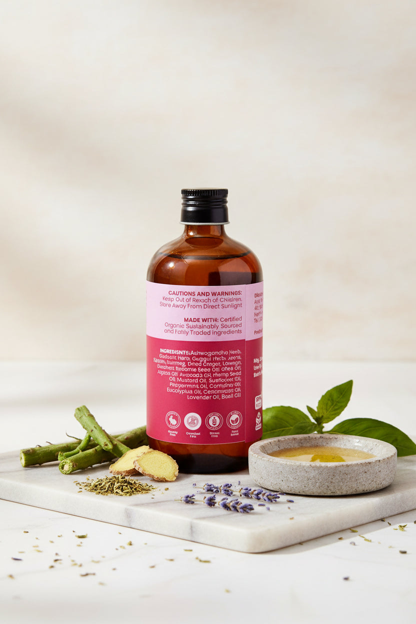 Ayur Organic Relaxing Massage Oil