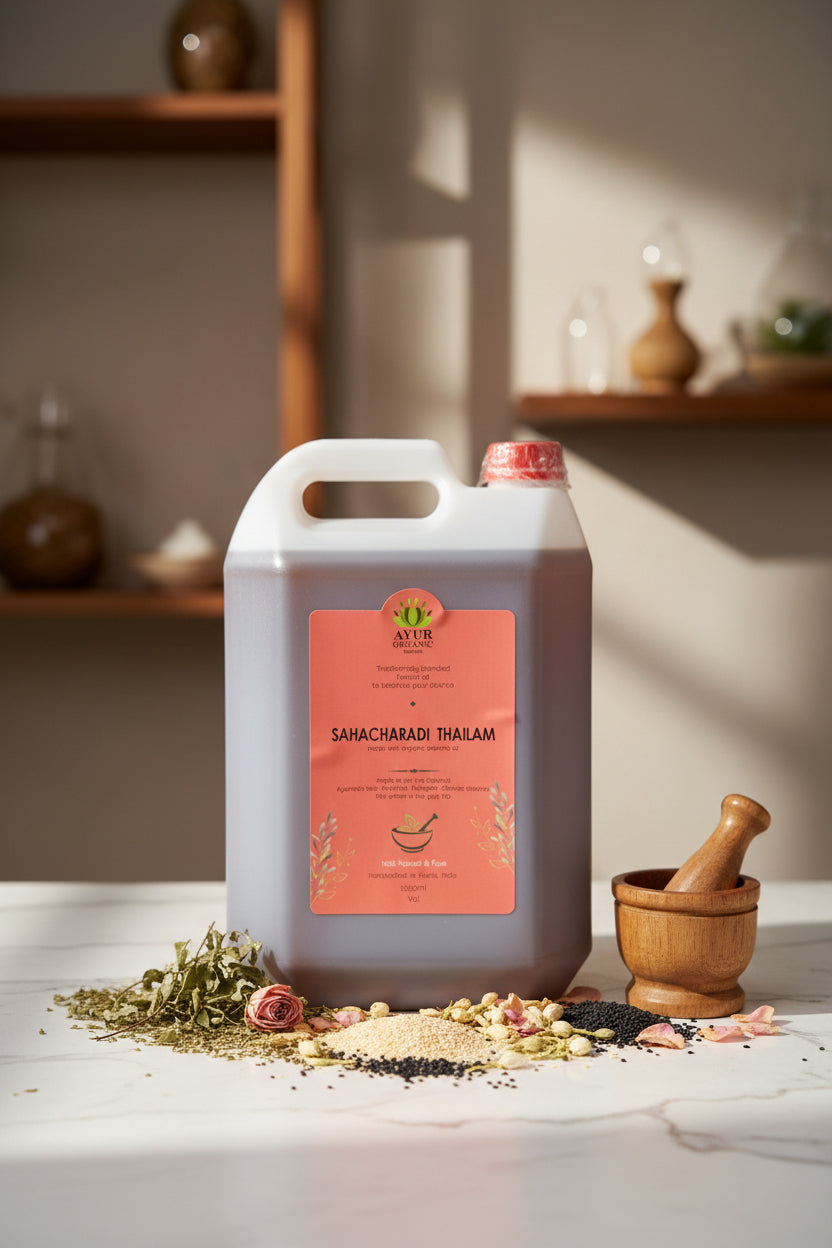 Sahacharadi Massage Oil