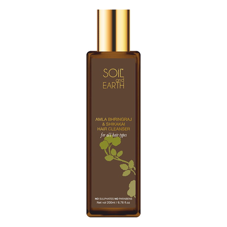 Amla Bhringraj Shikakai – traditional herbal hair wash for cleansing and strengthening