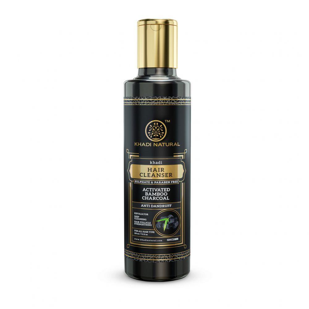 Bamboo Charcoal Hair Cleanser – detoxifying herbal cleanser for scalp purification