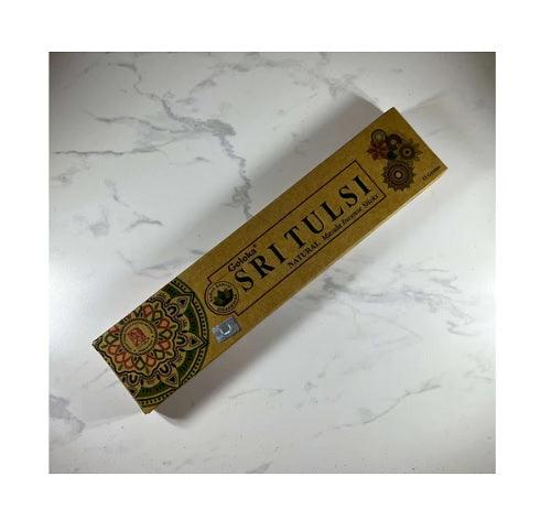 Goloka Organic Holy Basil Incense – organic tulsi incense for purification and clarity