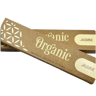 Organic Goodness Incense Jasmine – floral organic incense for calming ambience