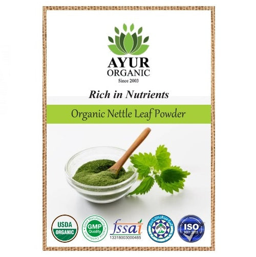 Nettle Leaf Powder Organic – organic herbal powder for vitality and iron support