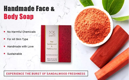 Red Sandalwood Frankincense – aromatic resin blend for grounding and purification