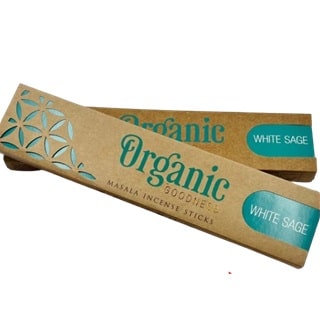 Organic Goodness Incense White Sage – purifying organic incense for cleansing energy
