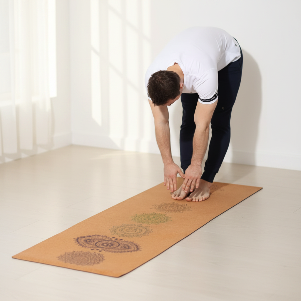 Yoga Cork Mats 7 Chakras – eco‑friendly cork yoga mat with chakra alignment design