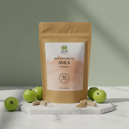 Pure Organic Amla Capsules | Ayur Organic
