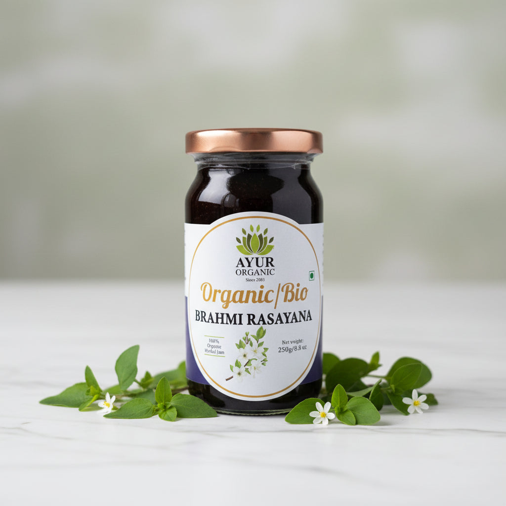 Brahmi Jam Organic – Ayurvedic brain‑nourishing herbal jam for memory and clarity