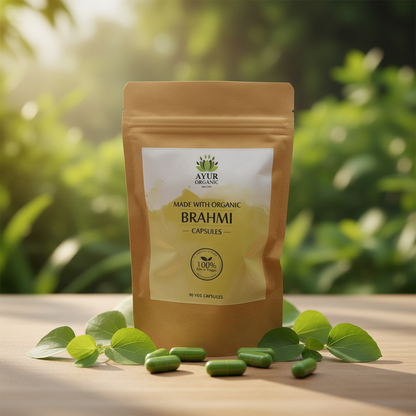 Ayur Organic Brahmi Organic Capsules
