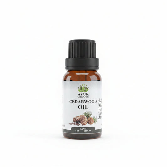 Cedarwood Essential Oil 15ml – grounding aromatic essential oil for calm and clarity
