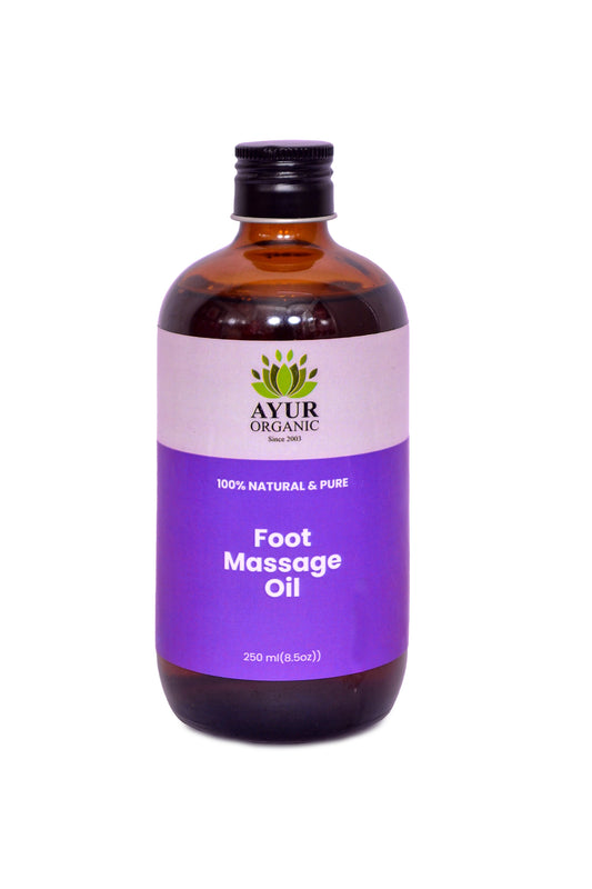 Foot Massage Oil 250ml Glass Bottle