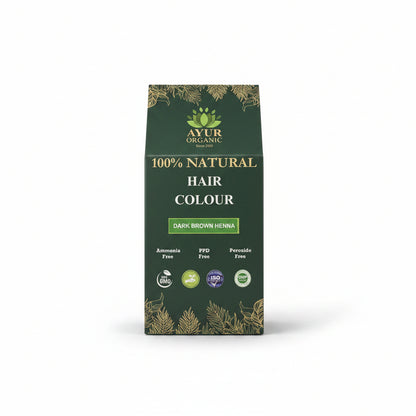Natural Henna Hair Colour | Dark Brown