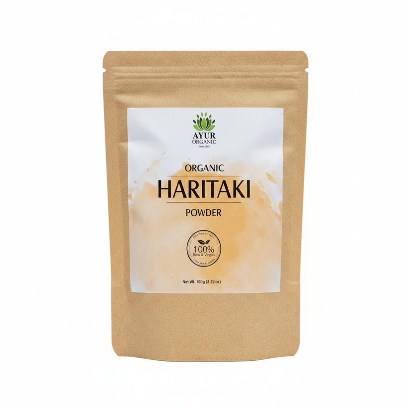 Haritaki Powder Organic - King of Herbs | Ayur Organic