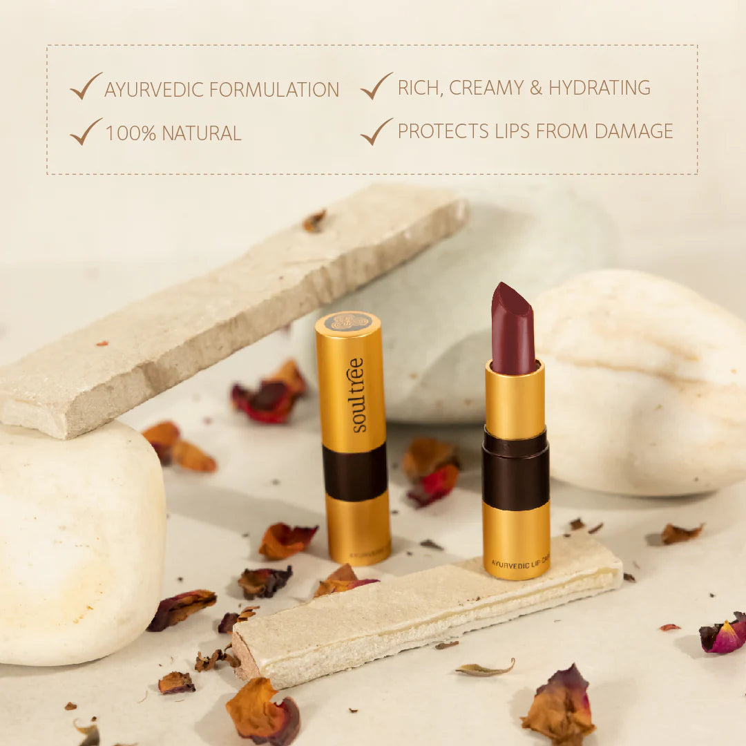 Soultree Lipstick - Iced Plum