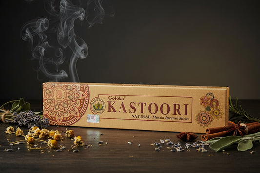 Goloka Organic Kastoori (Musk) Incense