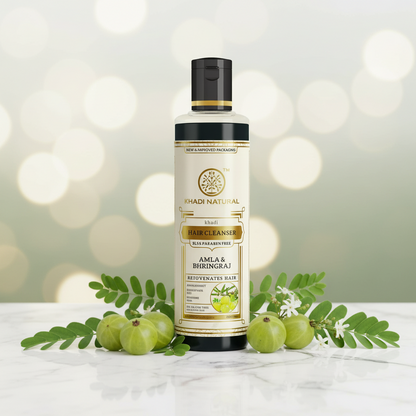 Amla Bhringraj Cleanser – herbal Ayurvedic hair cleanser for scalp and hair vitality