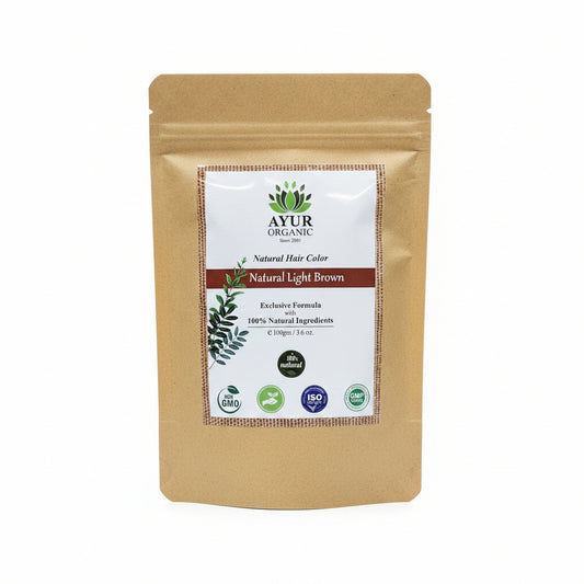 natural henna hair colour brown