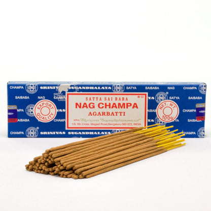 Nag Champa Incense Sticks 15g – classic aromatic incense for meditation and calm