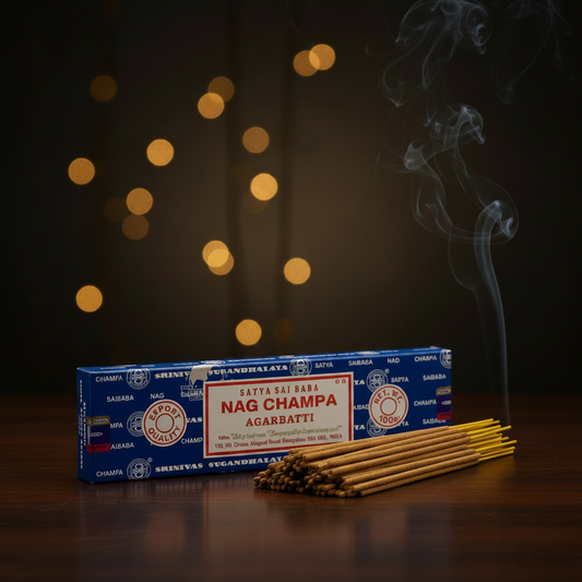 Nag Champa Incense Sticks 15g – classic aromatic incense for meditation and calm