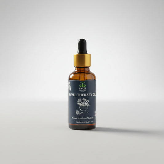 Navel Therapy Oil 30ml – Ayurvedic belly‑button oil for digestion and skin nourishment
