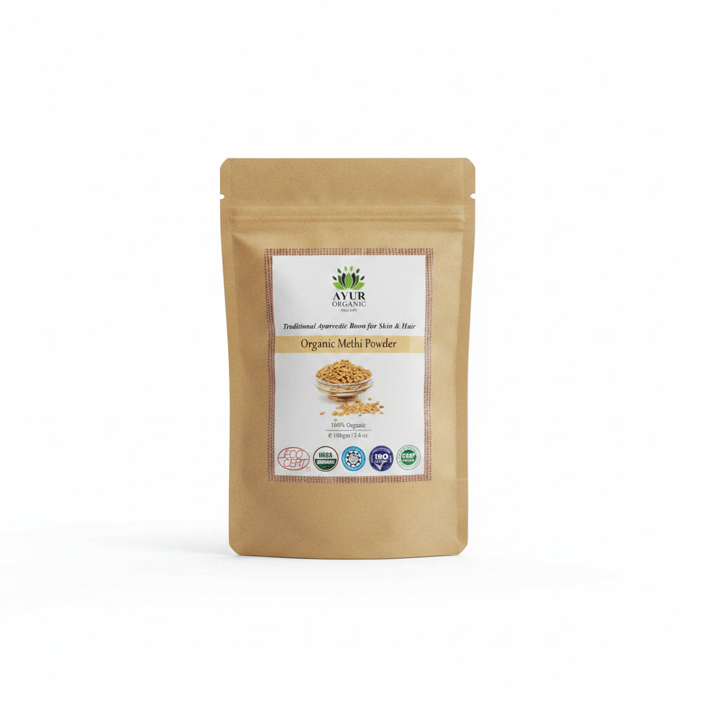 Methi Powder Organic – organic fenugreek powder for digestion and wellness