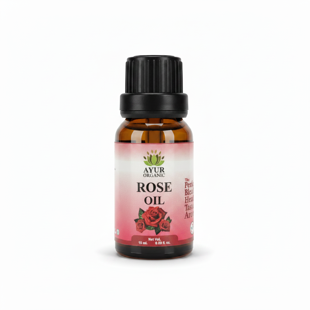 Rose Essential Oil Organic 15ml