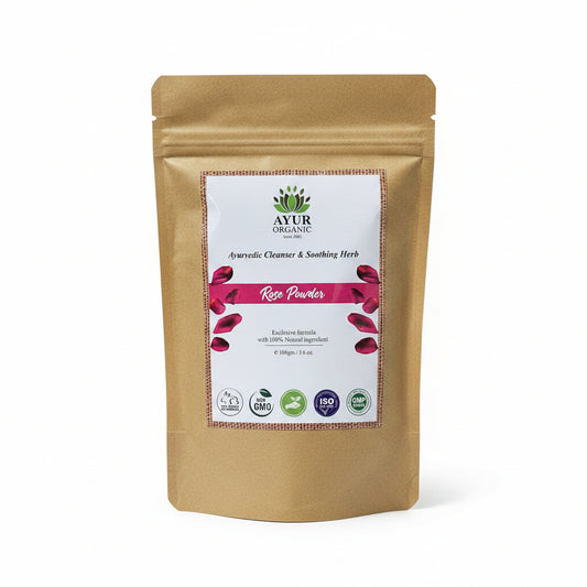 Rose Petal Powder 100gm – natural floral powder for skincare and cooling benefits