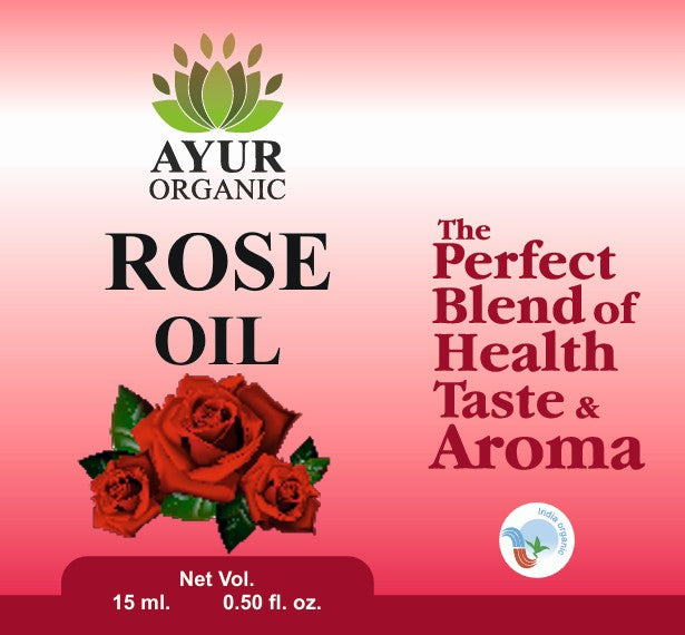 Rose Essential Oil Organic 15ml