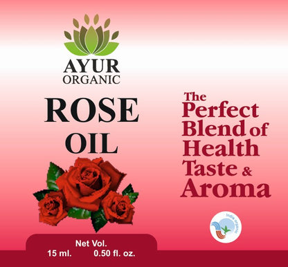Rose Essential Oil Organic 15ml
