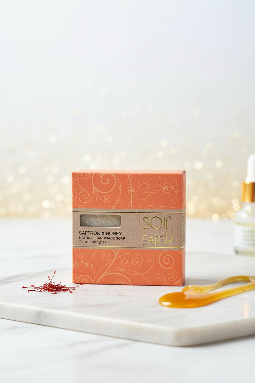 Saffron & Honey soap 