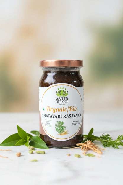 Shatavari Jam Organic 250gm – nourishing Ayurvedic jam for women’s wellness and vitality