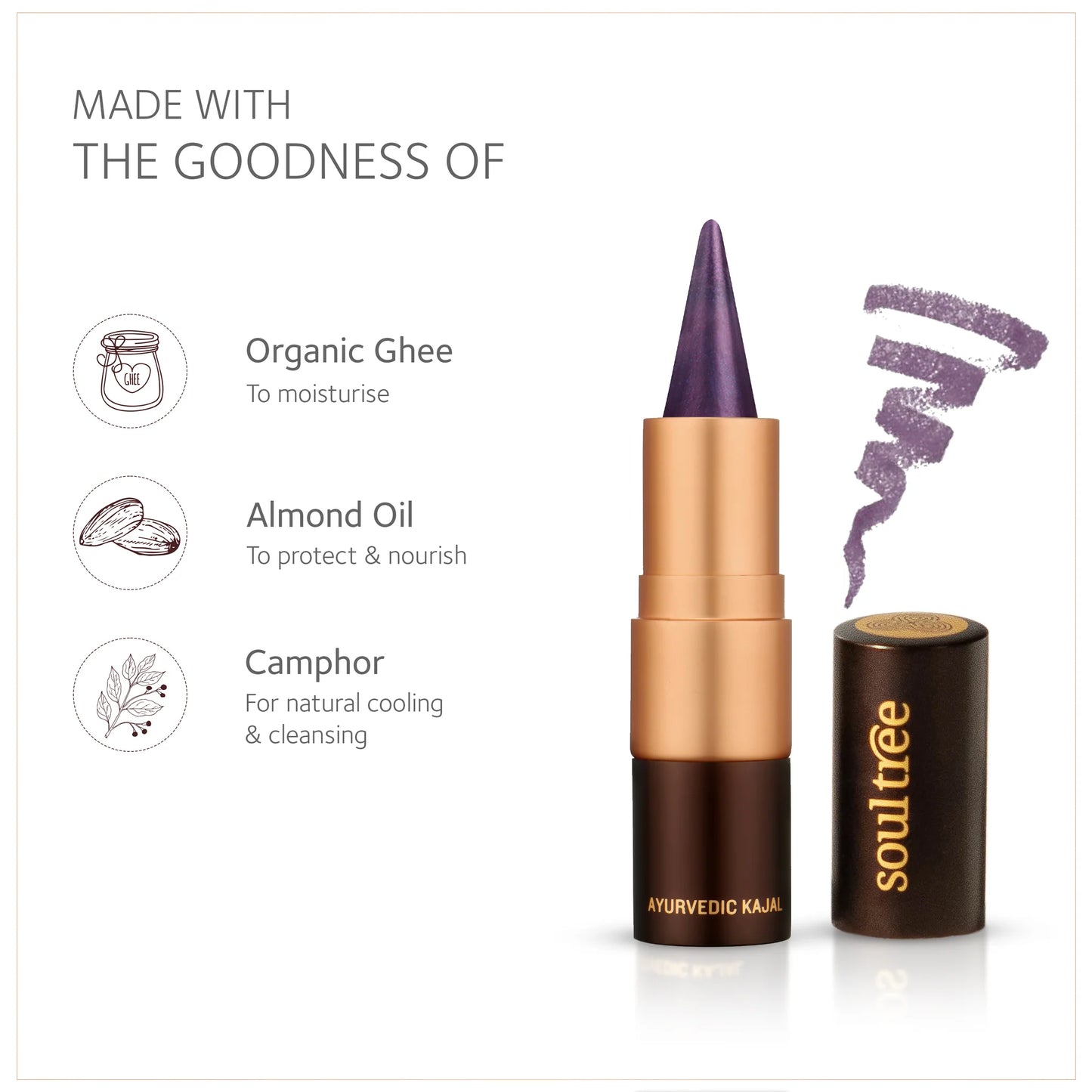 Ayurvedic Kajal | Violet Bainganee