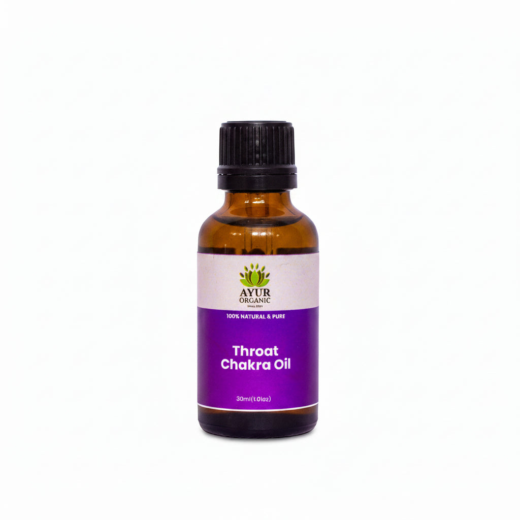  Ayur Organic Throat Chakra Oil 