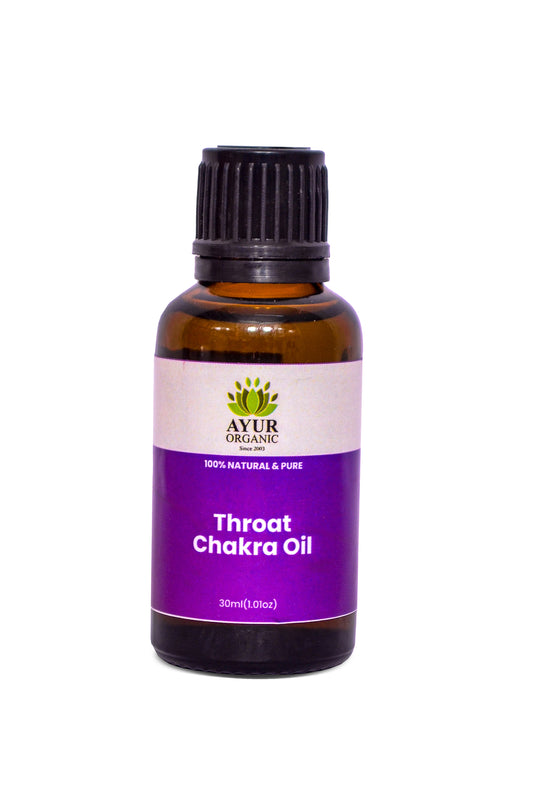  Ayur Organic Throat Chakra Oil 