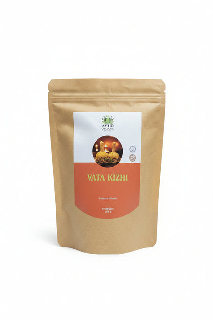 Vata Kizhi – traditional Ayurvedic herbal pouch for warming massage therapy