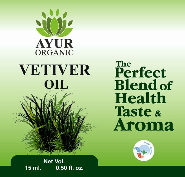 Pure Natural | Vetiver Oil | Organic | 15ml