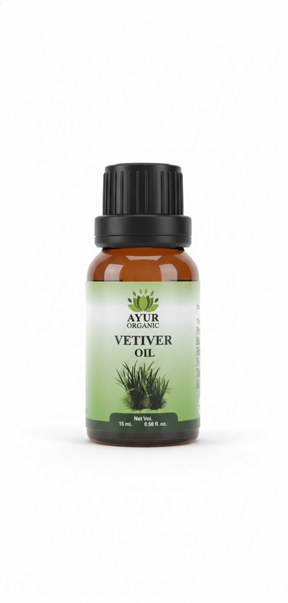 Pure Natural | Vetiver Oil | Organic | 15ml