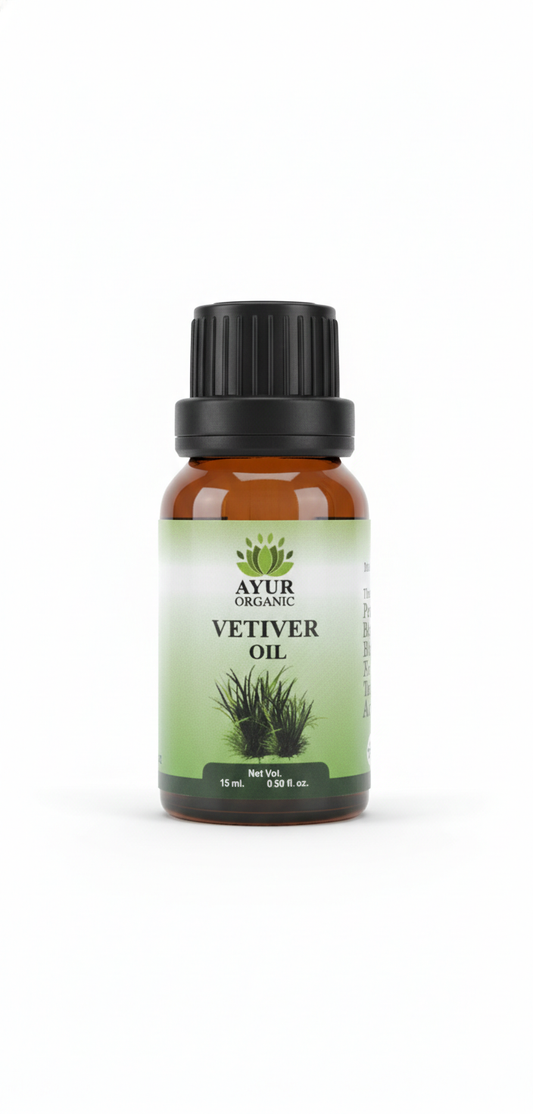 Pure Natural | Vetiver Oil | Organic | 15ml
