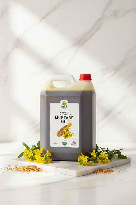 Mustard Oil Organic | Cold Pressed